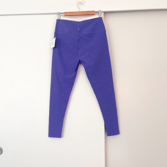 Beyond Yoga Purple Leggings with White Accents - Picture 5 of 5